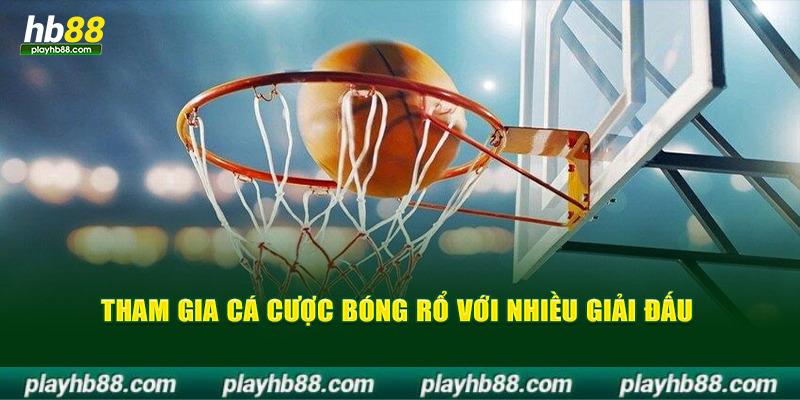 Tham gia cá cược bóng rổ với nhiều giải đấu hấp dẫn tại hb88